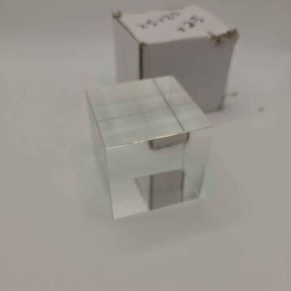 Crystal K9 Optical Glass Prism Cube, 60Mm (2.3 Inch)